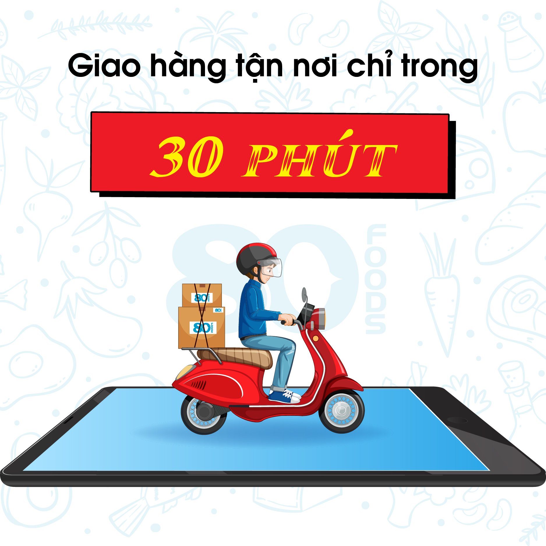 Chính sách vận chuyển của 80FOODS