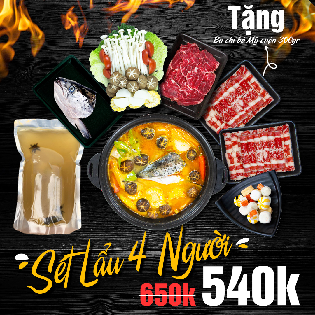 THÁNG CỦA NÀNG, COMBO LẨU TẠI NHÀ 99K/NGƯỜI