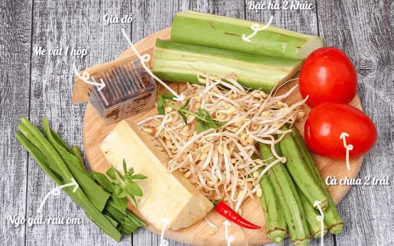Sơ chế nguyên liệu phụ