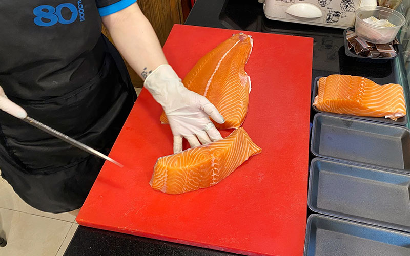 Cá hồi Nauy tươi ngon, dẻo ngọt chất lượng chỉ có tại 80Foods