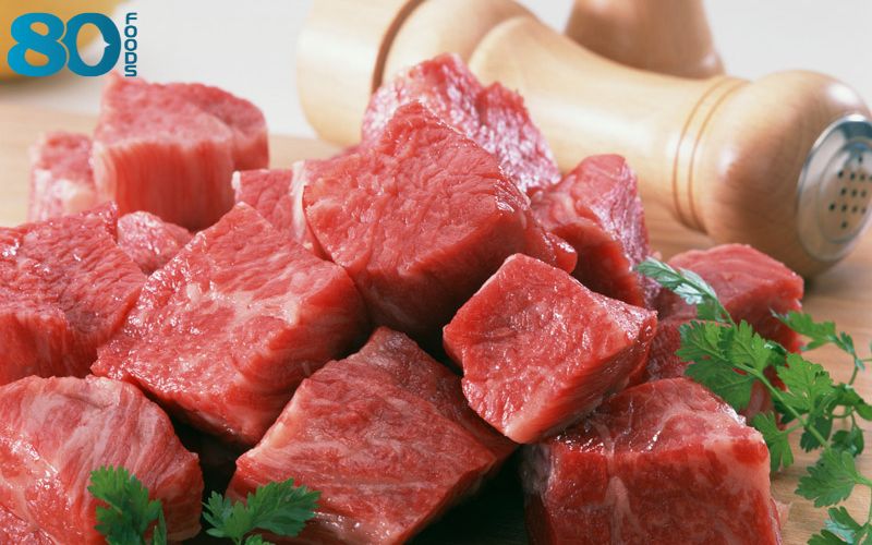 Thịt bog lõi nạc vai lúc lắc
