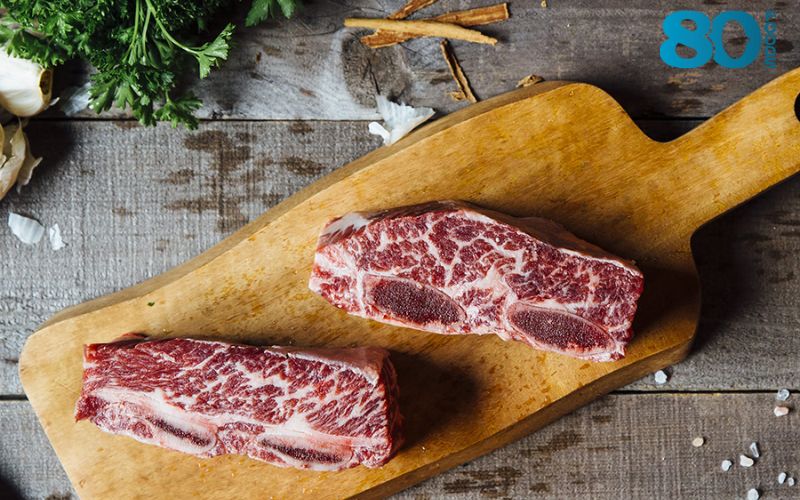 Sườn bò Mỹ có xương cắt nướng