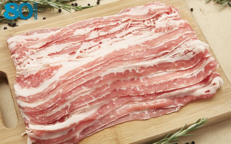Ba chỉ là phần thịt được lấy từ phần bụng của con bò 