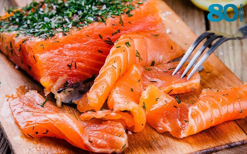 Cá hồi NaUy hun khói cắt lát là thực phẩm có giá trị dinh dưỡng cao