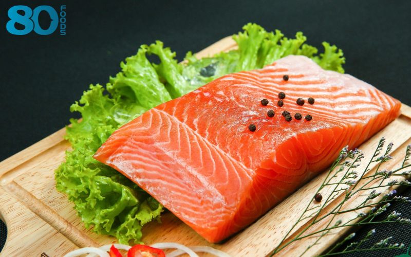 Cá hồi Nauy tươi Fillet có giá thành tương đối cao 