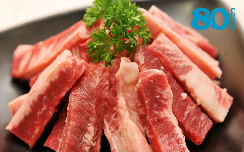 Phần thịt có hương vị đặc trưng là mềm, thơm, ngọt tan
